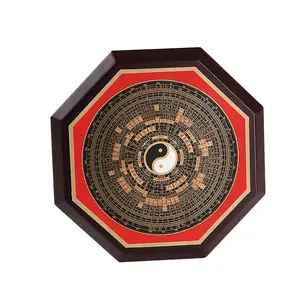 custom high quality eight-diagram compass points plate spirits antique decoration multi-fuction Tai Ji plate home decoration