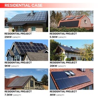 Système Solaire Complet 15kW à 200kW Hors Réseau avec Batterie pour Panneaux Photovoltaïques Systèmes Solaires Personnalisés
