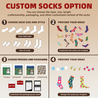Chaussettes pour hommes en coton 100% respirant, antidérapant, antibactérien, tricotées, décontractées, printemps-automne