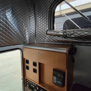 Campeur de ramassage tout-terrain fiable avec rallonge de lit, réfrigérateur et système solaire, parfait pour l'exploration en pleine nature - Product Image 6