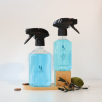 Bouteille pulvérisateur à gâchette en plastique PET ronde de 300 ml pour l'arrosage du jardin