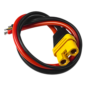 AS150U-F 고전류 전원 커넥터(신호핀 포함) 8AWG 실리콘 와이어 케이블(농업용 드론 배터리용) - Product Image 1