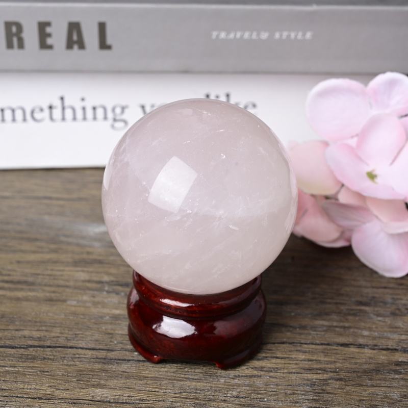 Rose quartz Sphere