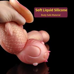 YOCY énorme godemiché Koi en Silicone liquide, Plug Anal de 8.9cm d'épaisseur, jouet sexuel pour femmes et hommes, perles de masturbateur SM <span class=keywords><strong>Gay</strong></span> Sexy Shop - Product Image 6
