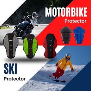 Protecteur de colonne vertébrale de moto de vêtements de sport avec le matériel EVA de logo de gaufrage pour la protection de moto et de course automobile - Product Image 4