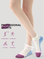 Chaussettes de sport personnalisées pour femmes, contrôle des odeurs, évacuation de l'humidité pour l'entraînement quotidien et les tenues décontractées