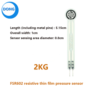 FSR402 RFP602 مستشعر ضغط غشاء رقيق مقاوم ، وحدة تحويل جهد الذيل الطويل - Product Image 4
