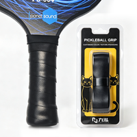 Poignée de raquette de pickleball super adhérente à faible MOQ en PU, absorbant la transpiration, personnalisable, pour padel et tennis