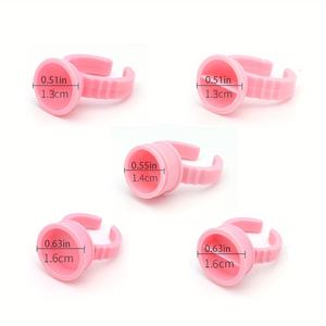 Ensemble de formation professionnel DRAGONLASH DG pour extensions de cils faites à la main de haute qualité, avec anneaux de colle en forme de cœur, noir - Product Image 4