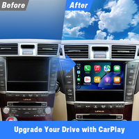 Boîtier d'interface Linux pour Lexus LS 2009-2012, CarPlay sans fil, Android Auto, module GPS, décodeur avec WiFi, autoradio Binarytek