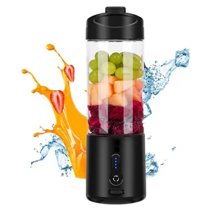 Ligkevan USB Ice Smoothie Maker With Recharge For Shakes Portable Blender Kitchen Mixer Bottle Personal Juicer Portable Blender
