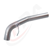 Tuyau d'échappement arrière de course en acier inoxydable de 4 pouces pour Ford 6.7L 2011-2024
