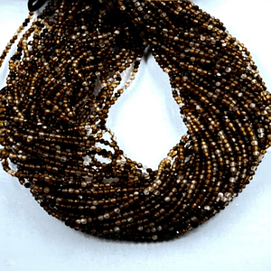 Cuentas Rondelle facetadas de ónix con bandas naturales de alta calidad 2mm 2:5mm aprox. 13 pulgadas Strand Direct Factory Piedra de cuarzo a granel - Product Image 1