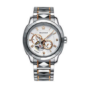 Reloj de Pulsera de Moda para Mujer, Automático, Mecánico, Esqueletizado, Impermeable, de Acero Inoxidable - Product Image 1