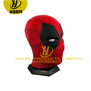Masque <span class=keywords><strong>Deadpool</strong></span> personnalisé en résine photosensible 3D, costume de <span class=keywords><strong>cosplay</strong></span> pour hommes, pour les personnages de films et les événements cinématographiques, accessoire de performance - Product Image 3