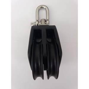 Polea de Rodamiento para Velero de Doble Rueda Master BP-0903F, Diámetro de Rueda de 90 mm, Diámetro de Cable de 14 mm, Herraje Marino - Product Image 5