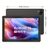 Prix de Gros Usine Tablette PC Android 15 WiFi 10,1 Pouces 3 Go RAM 64 Go ROM avec Clavier, Souris, Housse et Stylet Tactile