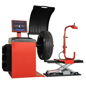 TFAUTENF Car Workshop Wheel Balancer Lifter T-28 / Tyre Lifter For Wheel Balancing Machine/ Vehicle Tire Service Equipment