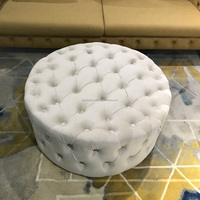 Moderne et pas cher, ensemble de table basse en cuir, meuble français, table de salon, vente en gros