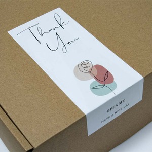 50pcs/pack Cheap Factory Brand Name logo Sticker with Short Time Delivery