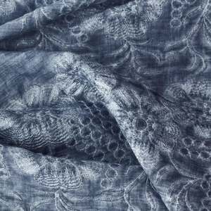 Tela de ramio teñida sucia, vestido bordado de Color frito verde fino de verano, ropa de estilo chino, tela de lino - Product Image 3