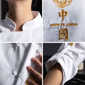 Nouvelles Vestes Courtes pour Hommes – Uniformes de Travail pour Restaurants et Hôtels – Blouse de Chef Blanche pour Cuisine Professionnelle - Product Image 2