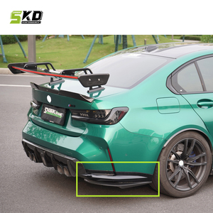 Bộ chia cản sau khô sợi Carbon SK phong cách dày hơn Mô hình bộ chia cản sau cho M3 G80 - Product Image 5