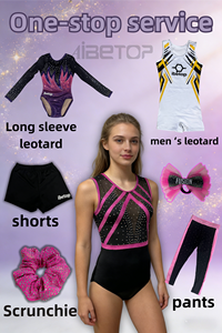 Leotardo de Gimnasia para Niñas, Directo de Fábrica, Duradero, No se Deforma Fácilmente, Traje de Ballet para Entrenamiento, Ropa de Práctica Diaria para Niñas - Product Image 5