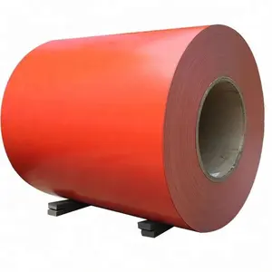 RED Blue PE/PVDF/HDP RAL Series Color Coated Steel Coil Strip Sheet PPGI/PPGL Metal Sheet Prepainted Ppgi Galvanized Coil