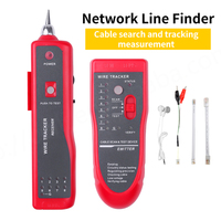 Probador de cable de red LAN Cat5 Cat6 RJ45 UTP STP Buscador de línea Rastreador de cables de teléfono Rastreador Diagnóstico Tono Distancia Cable Teste