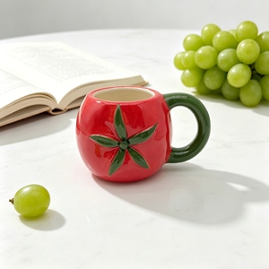 Tazza da caffè in ceramica a forma di frutto del drago 3D, simpatica tazza originale per casa e ufficio. - Product Image 6