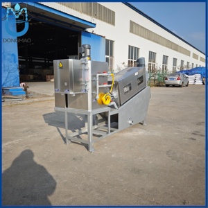 Presse à vis multi-disques SUS304 <span class=keywords><strong>pour</strong></span> la <span class=keywords><strong>d</strong></span>éshydratation des boues, équipement de dragage de rivières, traitement des algues des lacs et des sédiments des bassins paysagers - Product Image 3