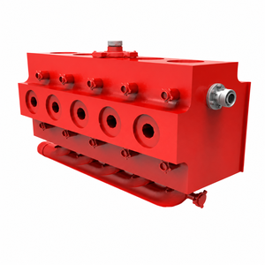 Premium Alloy Steel QWS2700 <b>Fluid</b> End Designed As High Strength Hydraulic End For Fracking Triplex Compatible <b>Pump</b> End - Product Image 1