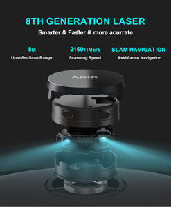 หุ่นยนต์ดูดฝุ่น X8สำหรับทำความสะอาดพื้นในครัวเรือนแบบเปียกและแห้งใหม่ล่าสุด - Product Image 3