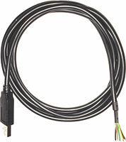 Kabel Serial USB ke 5V TTL UART dengan Pengisian Cepat 5A, Jaket PVC, Garansi 12 Bulan untuk Komputer