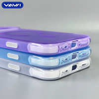 Funda Magnética para Teléfono VAWI B500 con Protección de Amortiguación de Aire, Acabado Esmerilado Antichoque para iPhone 17 18 Pro Max