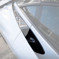 Enjoliveur de poignée de porte en carbone véritable léger pour McLaren 720S – Pièce de rechange extérieure OEM