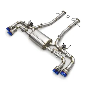 OEM Aço Inoxidável Valvetronic Eixo Sistema De Escape Para Lexus LC500/LC500H 3.5L 2016-2021 Escape Racing Car Tubo De Escape Silenciador