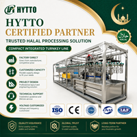 Chaîne de production avicole Halal à retour sur investissement rapide, ligne d'abattage de volailles, équipement d'abattage de poulets, système de fixation