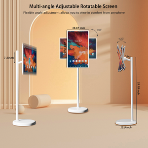 Monitor LCD Portátil con Pantalla Táctil <span class=keywords><strong>de</strong></span> 21.5/24/32 Pulgadas, Smart TV Android 13 Recargable, para Uso en Ascensores - Product Image 2