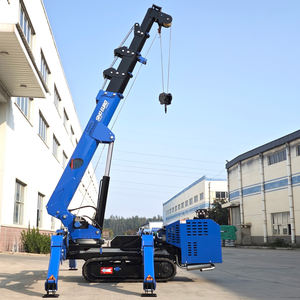 Mini grue araignée à chenilles, directement de l'usine |   Grues à flèche télescopique hydrauliques de 3 tonnes |   Recrutement de revendeurs - Product Image 1