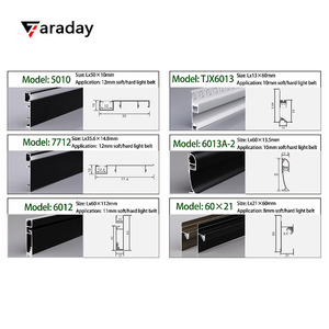 ファラデー表面取り付けサスペンドリニアライト<span class=keywords><strong>LED</strong></span>ストリップ8075 <span class=keywords><strong>T5</strong></span> AluチャンネルPCディフューザーカバー付き<span class=keywords><strong>LED</strong></span>アルミプロファイル - Product Image 3
