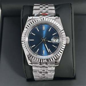 Reloj de Pulsera de Acero Inoxidable de la Mejor Calidad al por Mayor, Reloj Mecánico Automático NH35 con Correa de Regalo en Color Champán - Product Image 1