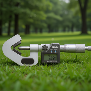 Take Digital <b>Micrometer</b> With Prism Anvil Ip65 Measurement Tool - Product Image 1