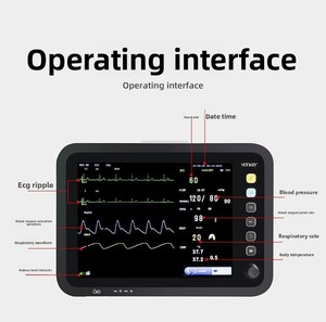 सीमा पार विदेशी व्यापार चिकित्सा उपकरण अलार्म श्वसन नींद डिटेक्टर अस्पताल पोर्टेबल मल्टी-पैरामीटर ईग मॉनिटर - Product Image 4
