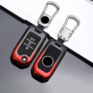 Zinc Alloy Car Key <b>Case</b> Cover for Honda Civic HRV CRV CR-V Crider Odyssey <b>Pilot</b> Fit Accord 2 3 Buttons Flip Remote Protect Shell - Product Image 1