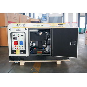 Groupe électrogène de secours 10kVA 20kVA / Générateurs silencieux à alternateur 220V JT-10GF 5kW 6kW 10CV Gerador Port - Product Image 3