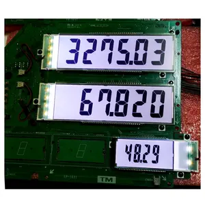 Индивидуальные цифры индикаторное табло для топливораздаточной колонки семь 7-сегментный ЖК-дисплей модули ЖК-дисплей на заказ для топливораздаточной колонки Gilbarco