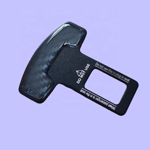 ユニバーサルカー安全ベルトバックルクリップインテリアアクセサリー2耐久カーシートベルトストッパープラグ車両マウントボトル - Product Image 6