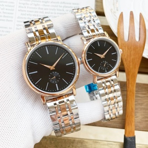 Relojes Minimalistas para Pareja con Esfera Pequeña para Segundos, Correa de Acero Inoxidable, Reloj de Pulsera de Cuarzo Casual para Hombre y Mujer, Estilo Omega - Product Image 4